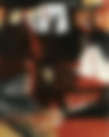 Composition in red. Composition in grey (preview)