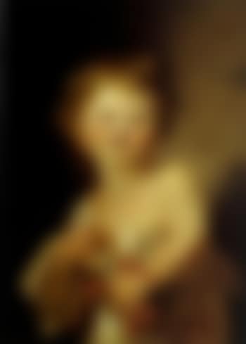 Portrait of child with cherries (preview)
