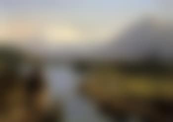 View of village on Alpine lake (preview)