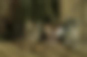 Two kittens beside an ornate timepice (preview)