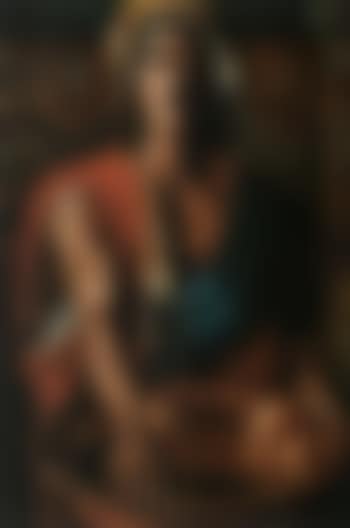 An Oriental man with a copper bowl (preview)