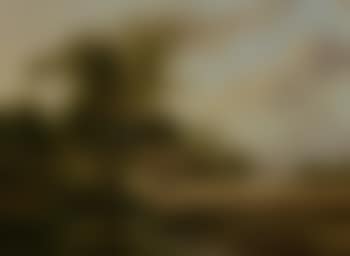 Wooded landscape with peasants at work near a cottage (preview)