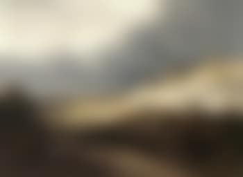 Landscape with village in approaching storm (preview)