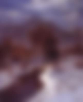 Winter landscape with river (preview)
