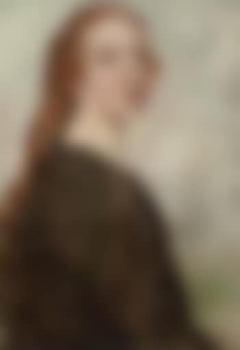 Portrait of young red haired girl (preview)