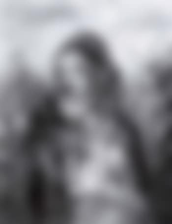 Impressionistic portrait of mother and child in garden (preview)