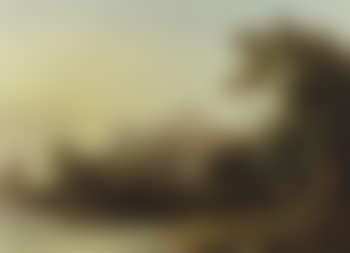 Shepherd with his flock on the Thames, Windsor Castle beyond (preview)