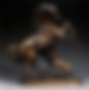 Rearing horse with terrier and rat (preview)