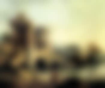 Italianate river landscape with figures (preview)