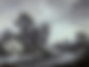 Dutch village landscape with church (preview)