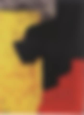 Composition noire, rouge et jaune (preview)