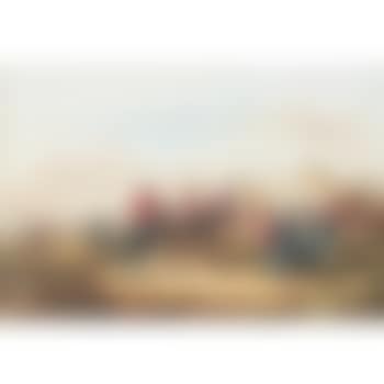 Military encampment with officers in conference (preview)