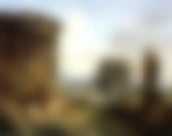 Capricci of classical ruins: Temple of Vesta, Temple of Vespasian (preview)