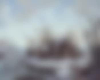Villagers at work and play in the snow (preview)