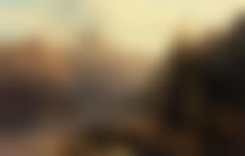 Travellers on the lakeside in a mountainous landscape (preview)