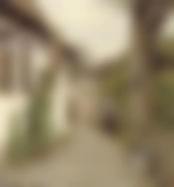 Small girl in village street (preview)