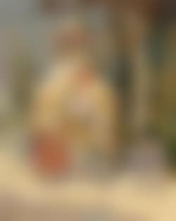 His Highness the Maharaja of Mysore on a decorated elephant (preview)