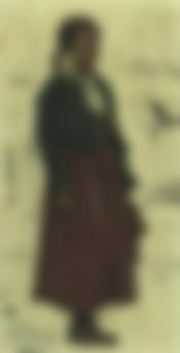 Study of an old peasant woman (preview)