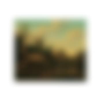 Scene in a Dutch village with beggars and figures by a windmill (preview)