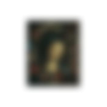 Head of the Virgin surrounded by a garland of flowers (preview)