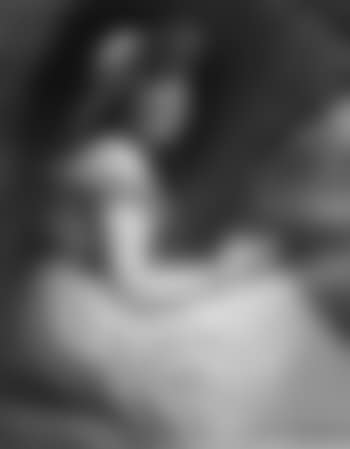 Lady Emma Hamilton in white dress, seated in cave (preview)