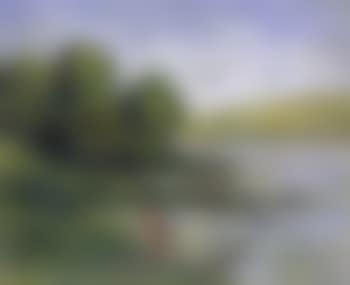 Deux silhouettes au bord de la riviere (preview)