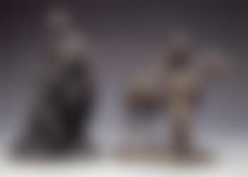 Cossack on horseback saying Goodbye to girl (preview)