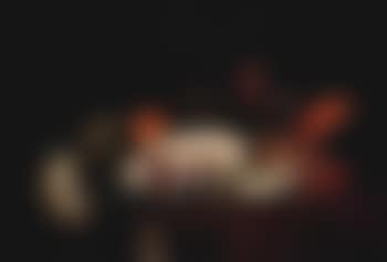 Still life with fruit, ham, oysters and glasses (preview)
