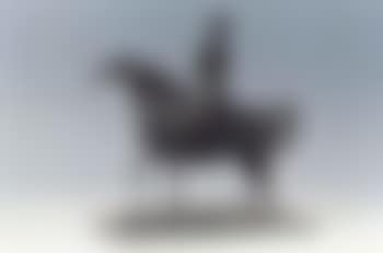 Rider trotting horse (preview)