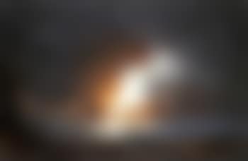 Scene d'incendie au clair de lune. Scene de tempete (preview)