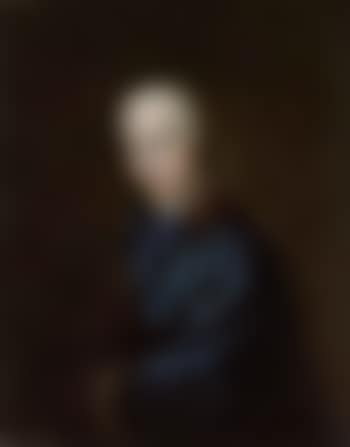 Young elegant woman in blue coat (preview)