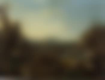 Landscape with herding family resting (preview)