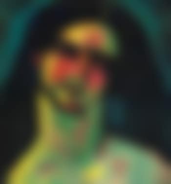 Head of Italian woman, black hair (preview)