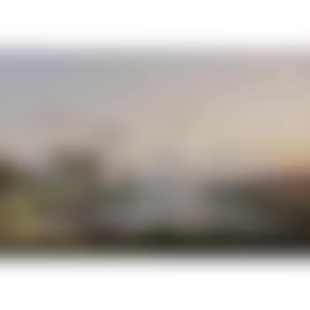 View of Dresden from the road to Meissen (preview)