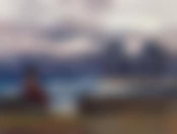 Woman on quay (preview)