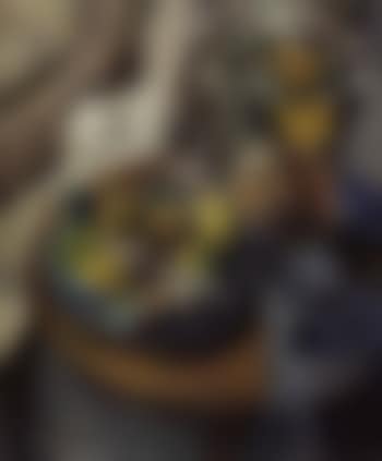 Still life of flowers with fruit and vase (preview)