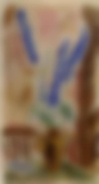 Larkspur in vase (preview)
