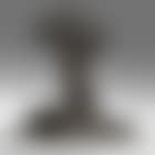 Jeune femme nue se coiffant (preview)