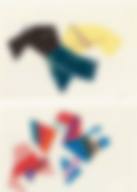 Untitled (Prussian Blue); Untitled (Red Shift) (preview)