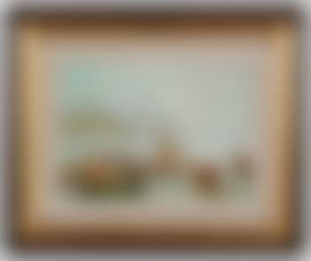 Italian harbour scene (preview)