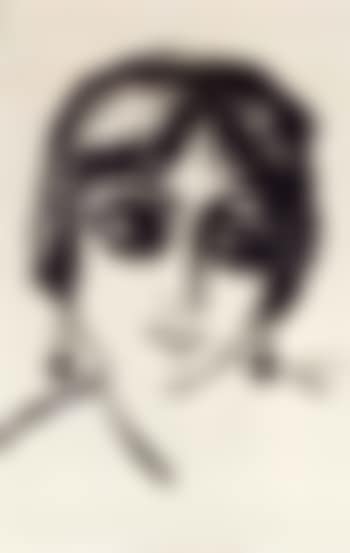 Portrait de femme brune (preview)
