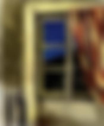 Window with red curtain (preview)