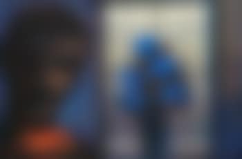 Girl and blue flowers (preview)