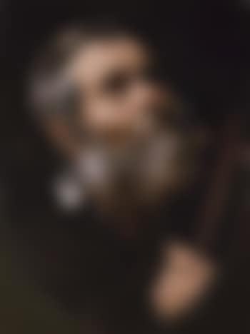Saint holding a cross (preview)