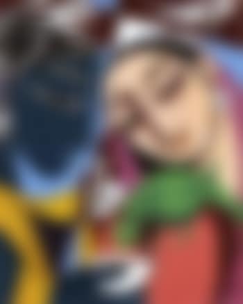 Untitled, abstract figures and parrot (preview)