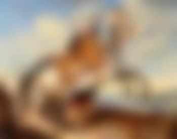 Arab horse with an oriental groom (preview)