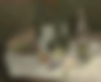 Nature morte avec fruits et bouteille (preview)