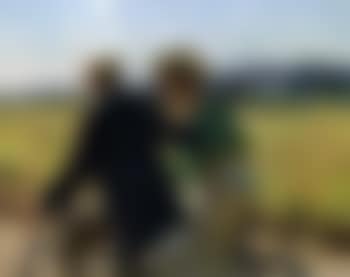 The morning trip - couple on bicycles (preview)