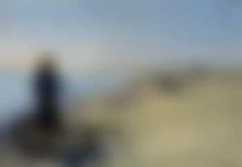 Repairing the anchor at Skagen Strand in summer (preview)
