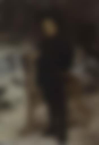 Boy and dog - Mrs Gyldendahl's son Jens Aage (preview)
